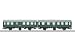 Type AB3ygeb & Type BD3ygeb 2-Unit Passenger Car Set - 3-Rail Ready to Run -- German Federal Railroad DB (Era IV 1962, green, gray)
