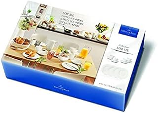 Villeroy & Boch For Me, zestaw do espresso, 4 elementy, uniwersalny, Porcelana Premium, biały