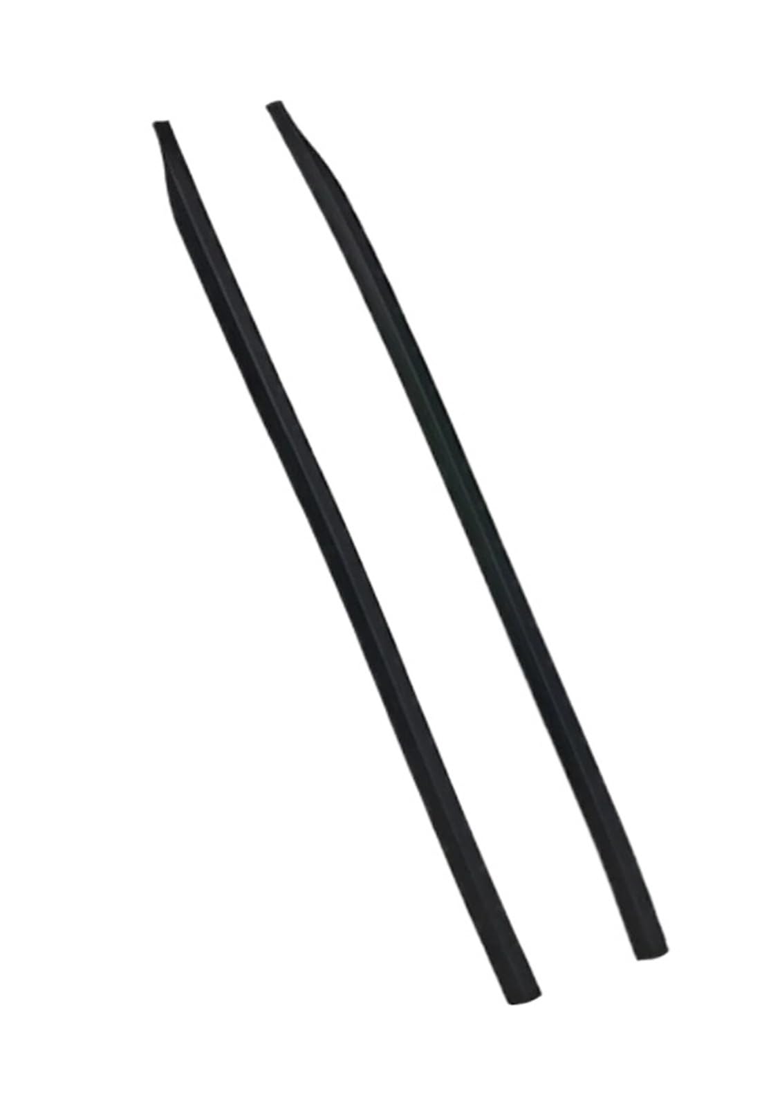 Amokd One Color 2Pcs Car Front Windshield A-Pillar Rubber Seal Strip For Lc250 Soundproof Sealing Strips Anti-Creak