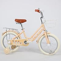 Amazon | 子供用自転車 BUNNY, 16/18インチ, 補助輪付き, 前カゴ