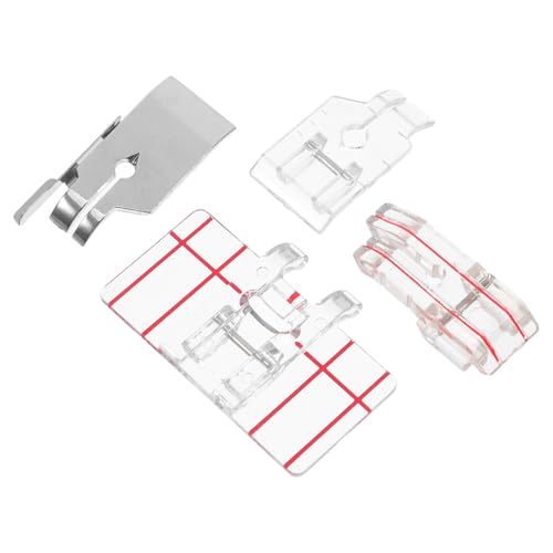 Set de 4 pies prensatelas para máquina de coser