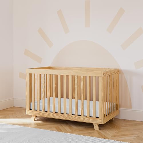 Image of Storkcraft Beckett 3-in-1 Convertible Crib, Natural