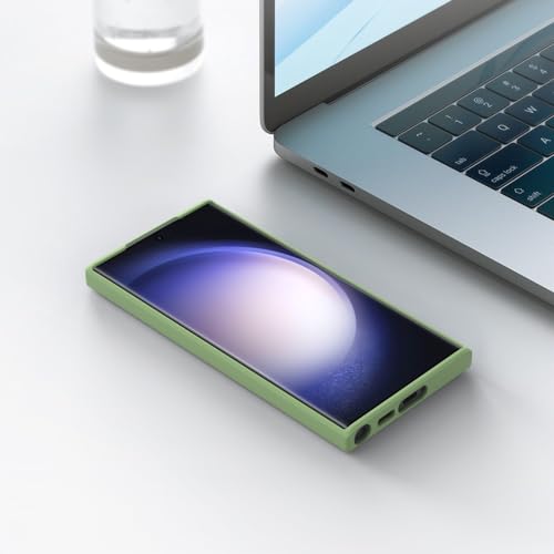 Image of for Samsung Galaxy S24 Ultra Case Green, Scratch Resistant with Soft Touch, Slim Thin Phone Cover for Samsung Galaxy S24 Ultra