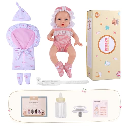 Muñeca de Silicona Realista Reborn Bebé 12 Pulgadas miniatura 6