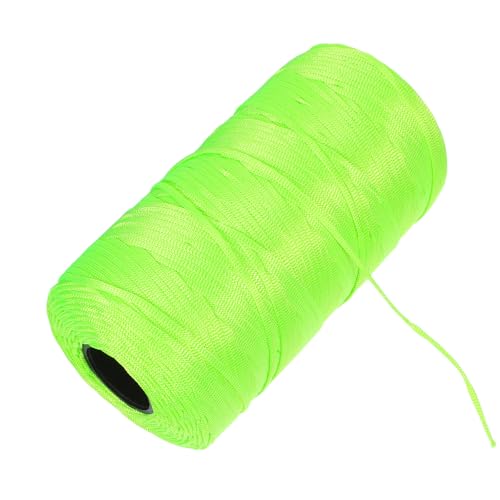 Zerodeko cuerda trenzada para albañilería cuerda torcida para albañiles cuerda resistente verde para marcado de propiedades y proyectos de construcción miniatura 1