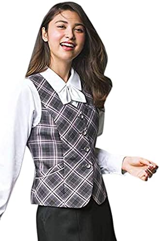 Amazon | [カーシーカシマ] 事務服 ENJOY エンジョイ ベスト EAV722