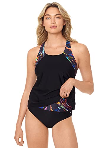 Reebok Maillot de bain Texture Track coupe confortable style de vie chic