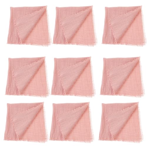 Luxshiny Paquete de 10 Servilletas de Tela Reutilizable miniatura 7