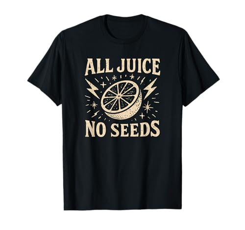 All Juice No Seeds Funny Men's Vasectomy T-Shirt