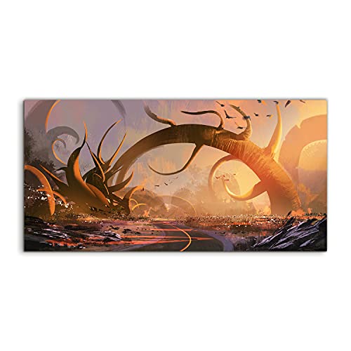 Tableau sur verre 140x70cm idéal pour habiller un grand mur