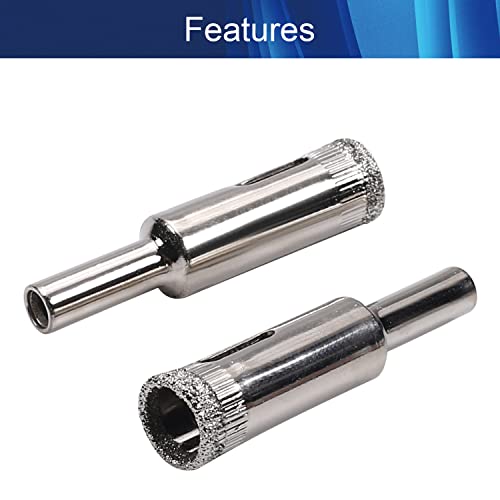 Broca de diamante 12 mm para vidrio 4 piezas miniatura 3