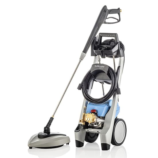Hidrolimpiadora Kränzle Quickly – 130 Bar, 380 l/h, Motor 1,8 kW, 2800 RPM, Pistola Starlet 4, Lanza Chorro Plano + Rotativa, Round Cleaner UFO, Parada Total – Uso Doméstico Profesional