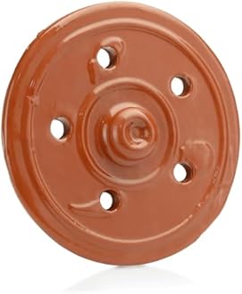 Clay Dolma Pot Lid Cover -Weighted Clay Lid for Dolma Cooking -Traditional Dolma Cover -Pot for Dolma -Clay Dolma Lid -Handcrafted Dolma Pot Cover(8,6 inch)