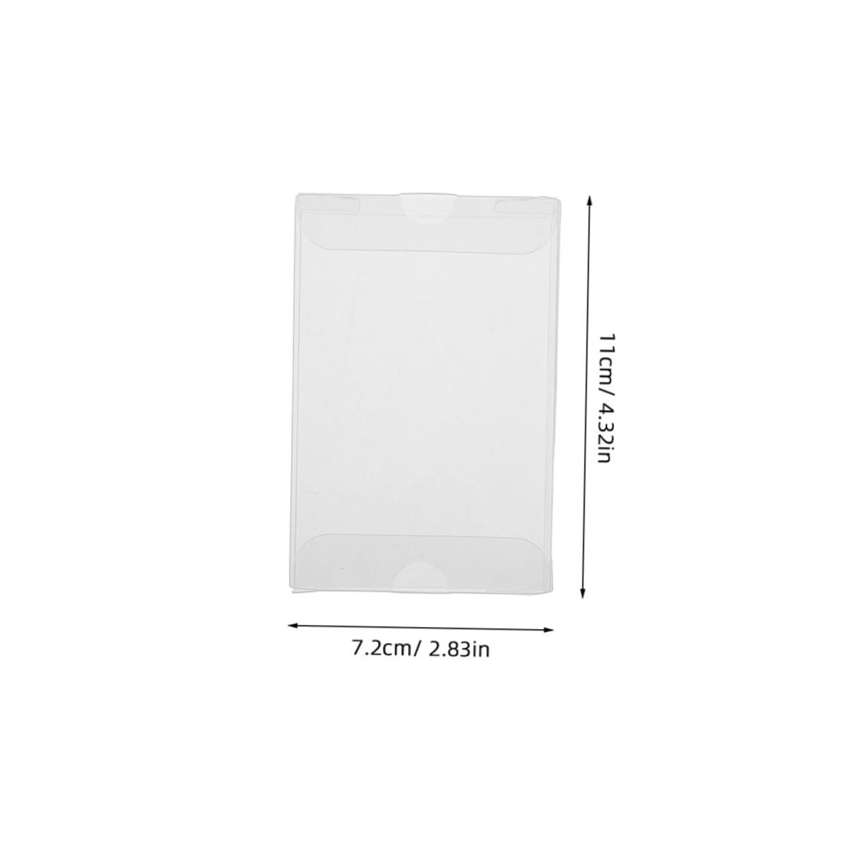 Happyyami 8Pcs PVC Audio Cassette Tape Cases Storage Holder for Easy Viewing and Organization Protect Your Collection with High and Generous Capacity