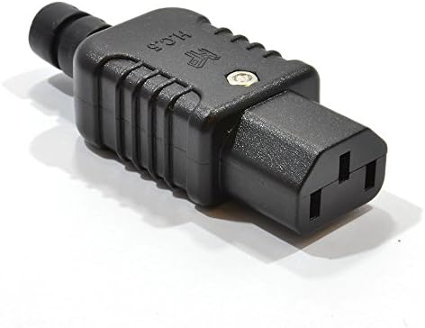 Heavy Duty Rewireable IEC C13 Female Inline Socket Plug 10A 250V