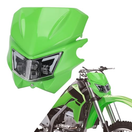 LED Headlight Light Bar Kit For Kawasaki KLX110, KX Bikes & Honda/Yamaha Dirt Bikes
