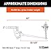CURT 17352 Deep Drop Trunnion Weight Distribution Hitch, Up to 10K, 2-Inch Shank