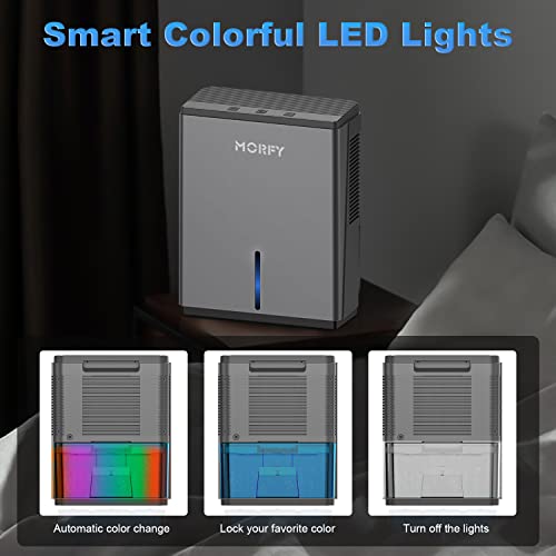 Morfy Dehumidifiers For Home, 6800 Cubic Feet(700Sq Ft) 85 Oz Small Dehumidifiers For Home With Drain Hose And Auto Shut Off, Portable Quiet Dehumidifier For Bedroom Bathroom Rv Laundry Room Or Closet #TOP5