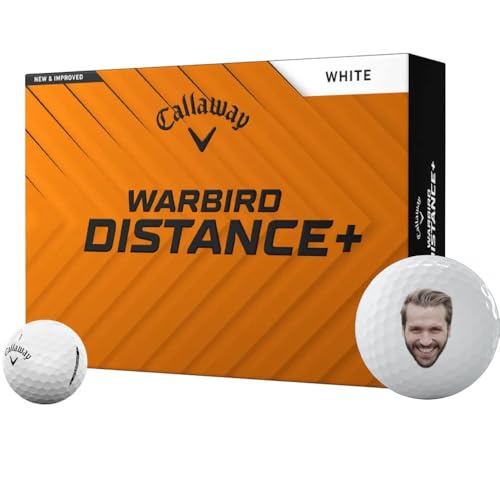 Callaway Golf Warbird Distance Photo Golf Balls - 2025 Model