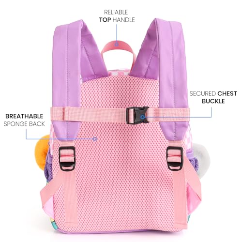 3D Animal Toddler Backpack for Boys and Girls 2-5, Preschool Kindergarten Backpack, Cute Mini School Bag for Kids2