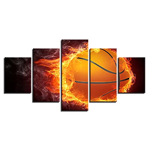 YWTW Cuadro Lienzo Baloncesto Cuadros Cover