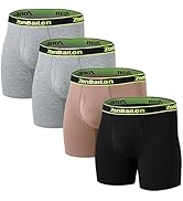ZONBAILON Men's Bamboo Viscose Comfortable Long Leg Boxer Briefs Underwear for Daily Wear
| ZONBAILON Men's Eco-Friendl 412kdPy5uuL. AC SR166,182