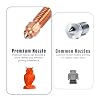 K1C Nozzle, 0.4mm 3D Printer Nozzle Replacement for Creality K1C Ender 3 V3 Ender 3 V3 Plus 3D Printer Parts Accessories (3pcs)