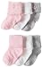 Carter's Baby-Girls Newborn F12 6 Pack Scalloped Dress Booties