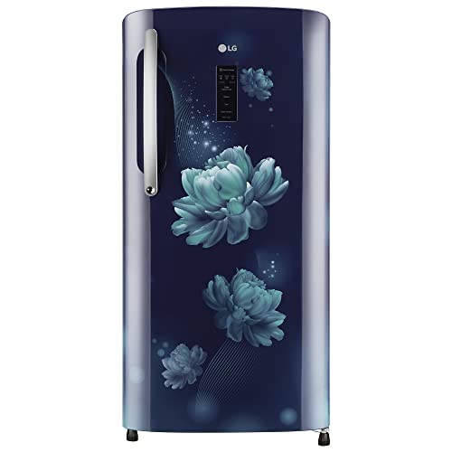 Image of LG 204 L 4 Star Direct-Cool Inverter Single Door Refrigerator Appliance (??GL-B211CBCY, Blue Charm, Smart Connect & Fast Ice Making, 2022 Model)