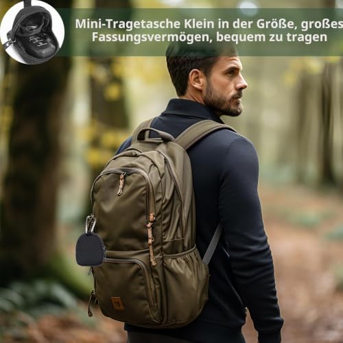 ZYETGH 2 Stück Leckerlibeutel für Hunde, Leckerlitasche für Hunde mit Reißverschluss Futterbeutel Hundetraining Freihändige Hundeleckerli Beutel Tragbare Mini Tasche für Hundetraining