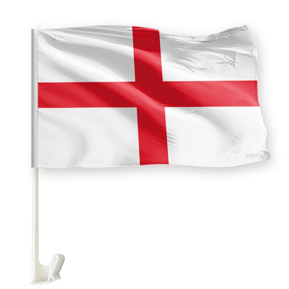 Drapeau de Fenêtre de Voiture England pour Jour de Match et Célébrations