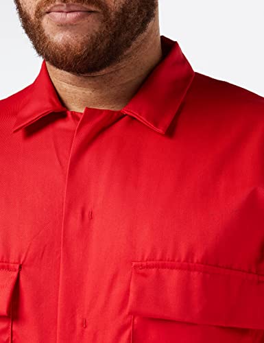 Portwest S999 Euro Workwear Polycotton Coverall Red, X-Large #TOP3