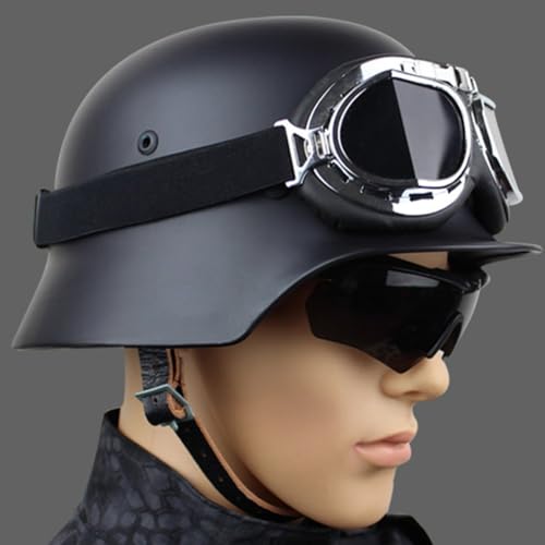 Casco de acero de alta resistencia alemán M1935 con correa de cuero 8