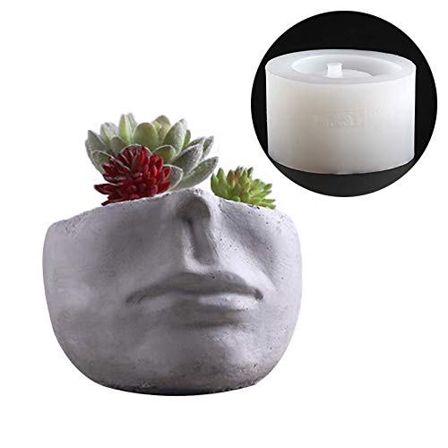 Moule en silicone pour pots de fleurs évitant les fissures lors du démoulage manuel