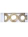 DirectSaleUSA Sun Shaped Sunburst Wall Mirror Set (021916ol547), 10" L x 4.78" W x 5.75" H, Gold