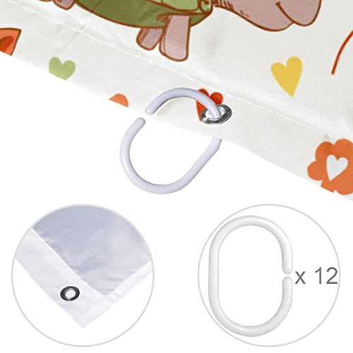 Rideau de douche imperméable anti-éclaboussures motif Afrique - 5
