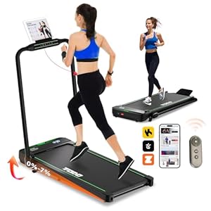 TODO Elektrische loopband met helling, ruimtebesparende inklapbare loopband, wandelpad met helling van 1-12 km/u, app en afstandsbediening, lcd-display, 2,5 pk