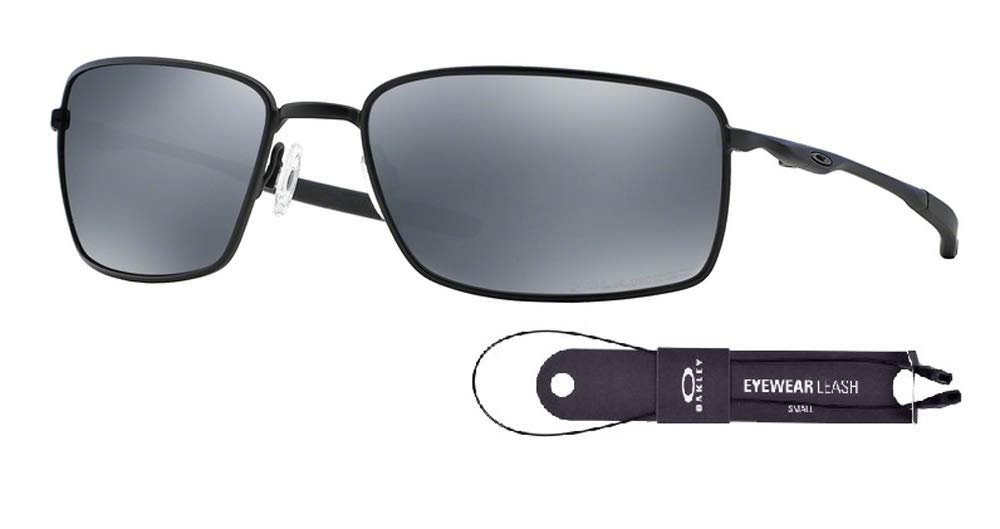 Oakley Square Wire OO4075 Sunglasses For Men+BUNDLE with Oakley Accessory Leash Kit