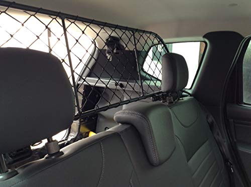 ERGOTECH Trennnetz Trenngitter Dacia Duster RDA65-M8 KDA002, für Hunde und Gepäck. Sicher, komfortabel für Ihren Hund, garantiert!