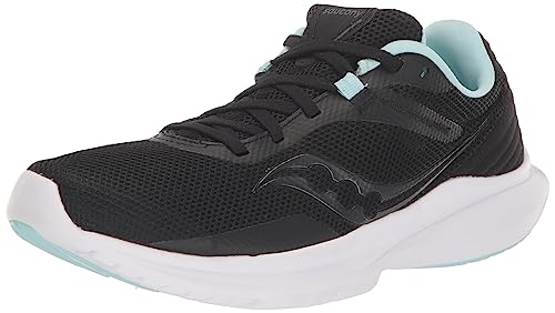 Saucony Women's Convergence Sneaker, Black/Aqua, 7