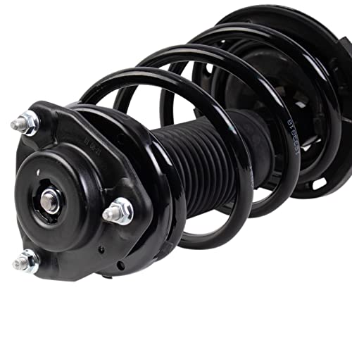 Image of TRQ Front Driver and Passenger Side Strut and Spring Assembly Set Loaded