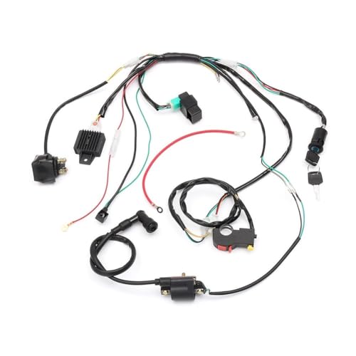 Bobine solénoïde et faisceau de câbles haute conductivité pour redémarrer les moteurs ATV