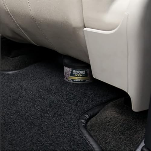 Image of AREON Ken 1.23 Oz. Canister Car Air Freshener Pads in A Can (4-Pack) (Vanilla)