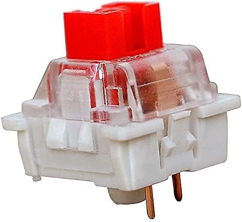 Miniatura 4 de outemu Paquete de 32 interruptores rojos, interruptor de llave de 3 pines Gateron& Cherry MX Equivalente DIY Interruptores reemplazables para