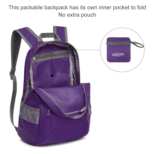 Image of G4Free 20L Small Packable Travel Hiking Backpack for Men Women