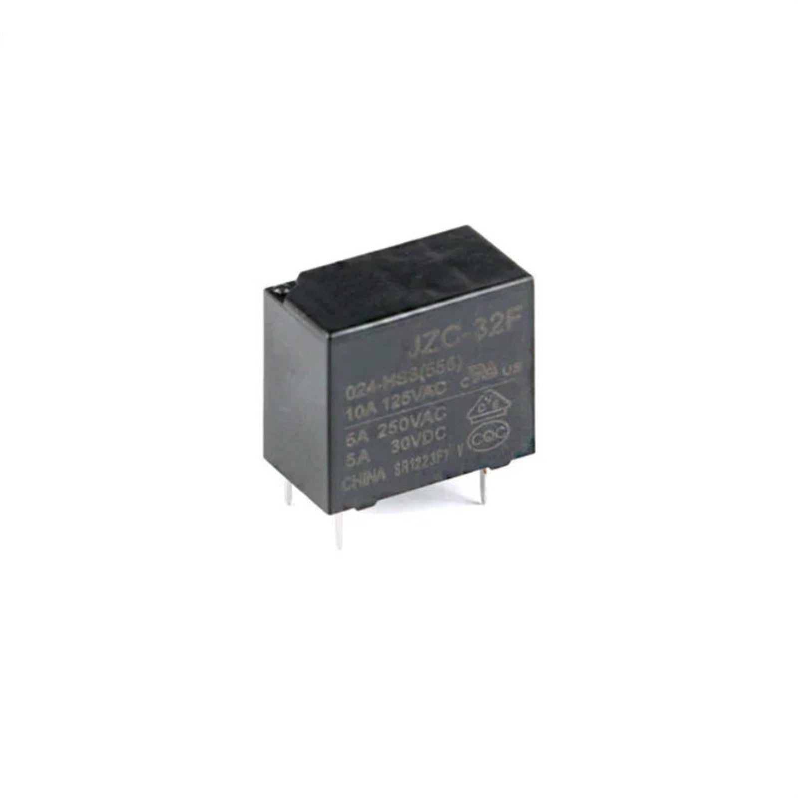 Relais de puissance JZC HF32F-024-HS3 24V 10A pour circuit imprimé x5