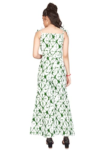 Image of Jwalin Girls White Strappy Belted Jumpsuit (White 7-8 Year)