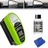 Yee hfafa Oil-Free Car Glass Brushes, Upgrade 2.0 Clear Vision Glass Cleaner, Oil Film Cleaning Brush for Automotive Windows, Clearvision Cars Windshield Cleaner Tool (1set)