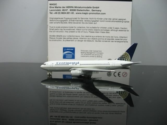 AEPRO - Continental AiRliness BOEINGs 767-200 Plane N67158 aircraft model