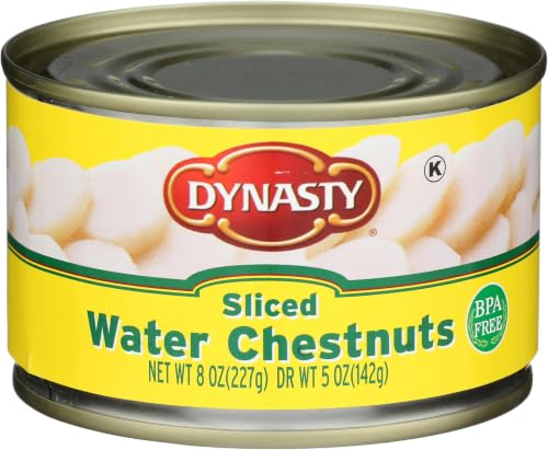 Image of Dynasty Water Chestnuts, Sliced, 8 oz (Pack of 5)